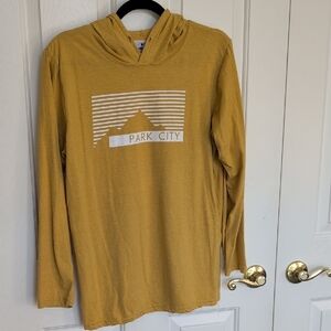 Park City Mustard Yellow Hoodie